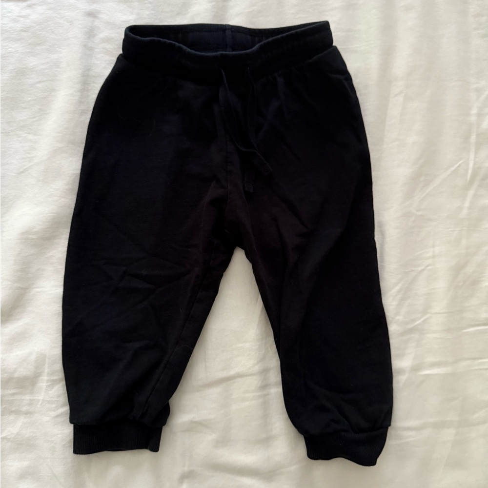 H&M Toddler Black Sweatpants